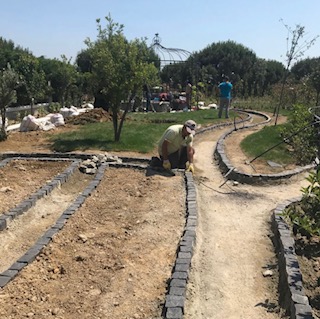 Hadımköy Alkent2000 Villa Bahçesi Komple Peyzaj Uygulaması