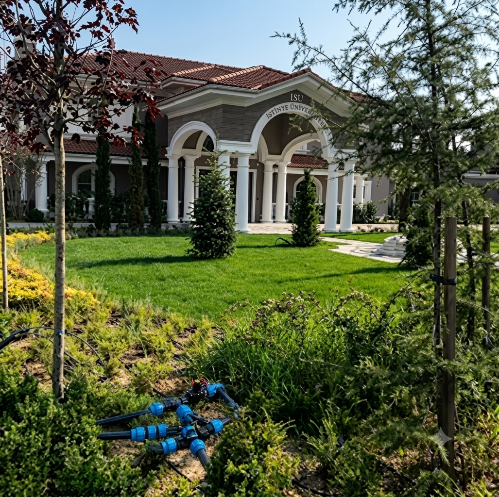 Hadımköy Alkent2000 Villa Bahçesi Komple Peyzaj Uygulaması