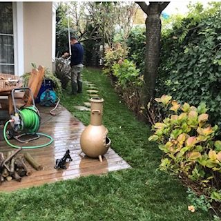 Göktürk Ahşap Veranda Bahçe Entegrasyonu